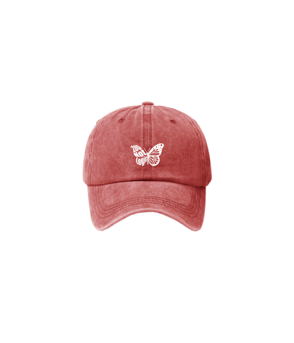 GORRA BORDADA ROJA